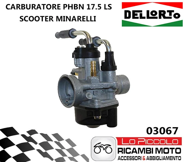 Carburador Motoforce PHBN 17.5 Tipo Dell'Orto Starter Manual Con Cable - 4