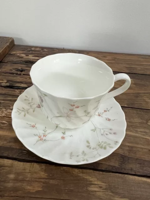 Vintage Wedgewood Bone China Campion cup and saucer