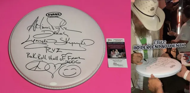 Nick Lachey 98 Degrees authentic signed Drumhead W/Certificate