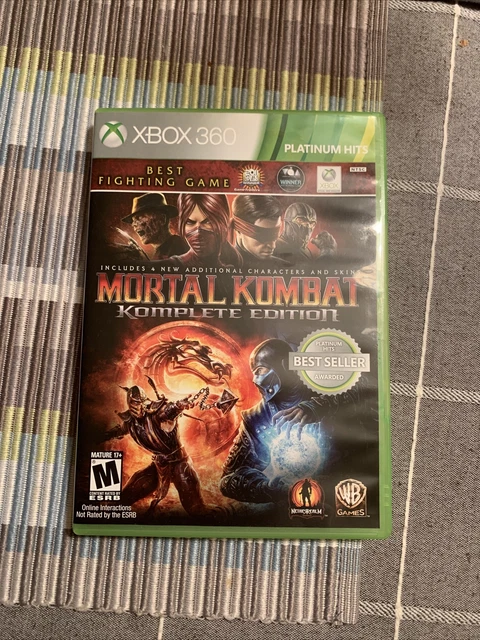 Mortal Kombat Komplete Edition - Xbox 360 (Platinum Hits