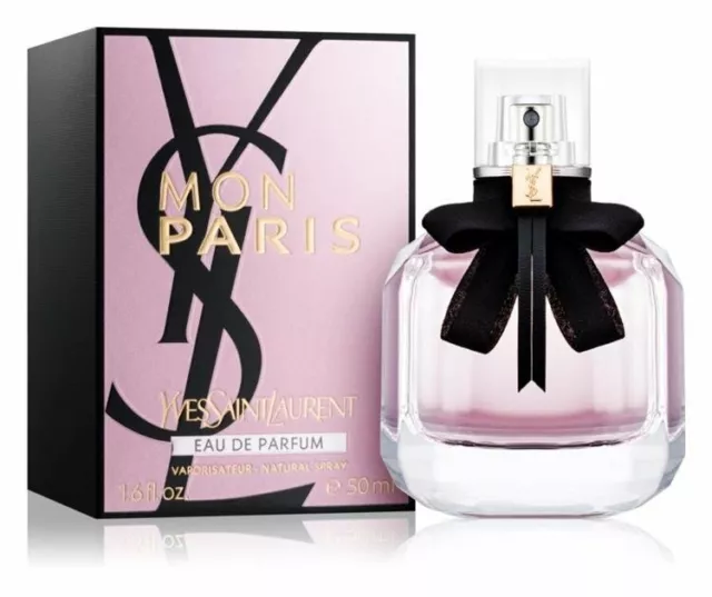 Yves Saint Laurent Mon Paris 50Ml Eau De Parfum Spray Brand New & Sealed