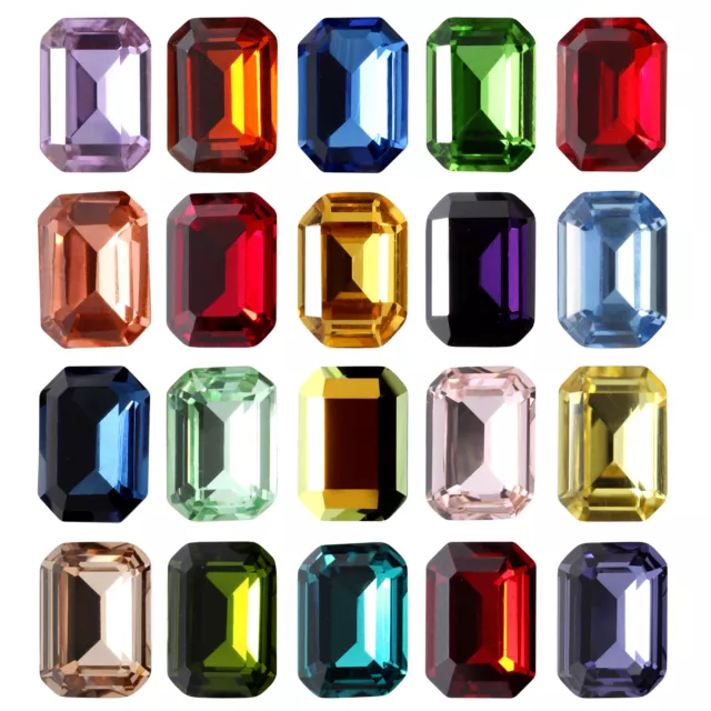 AUREA Crystals A4610 Step Cut Octagon Fancy Stones Rhinestones