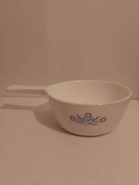 Pyrosil Corning Ware 955 Blue Small Milk Pan Vintage 1 & 1/2 Pint Holland