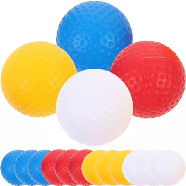 16 Pcs Exercise Accessory Golf Balls Bulk Practice for Backyard Man Miss Toy