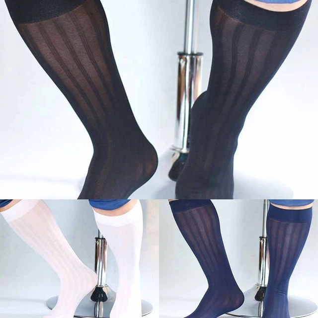 Longue Hauteur Genou Football Sport Chaussettes Extensible Adulte Unisexe Taille