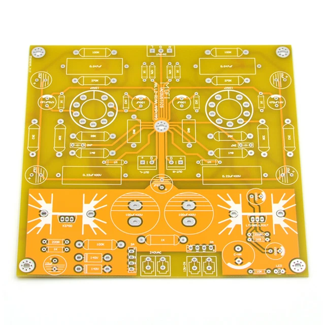 1PC L2-TUBE PHONO Amplifier (MM) RIAA PCB Board EUR 16,27 - PicClick FR