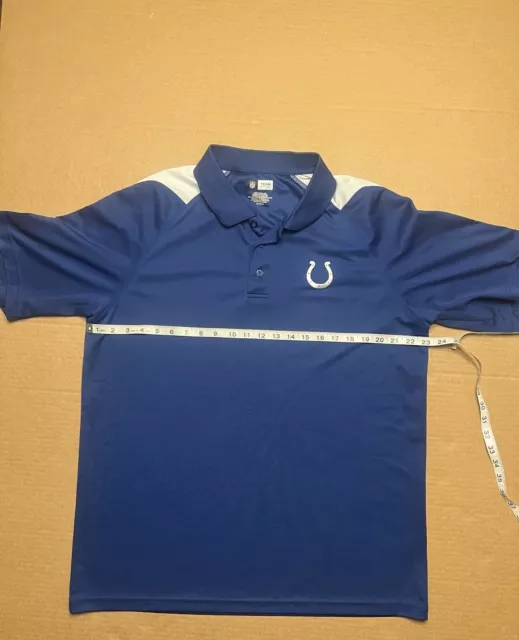 NFL Team Apparel Indianapolis Colts Polo size XL