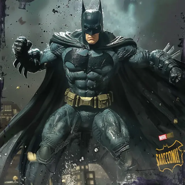 NECA Action Figure Batman Justice League Bruce Wayne Mafex 056 18cm ORIGINAL BOX