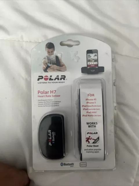 Polar H7 Bluetooth  Heart Rate Monitor and Fitness Tracker - Black