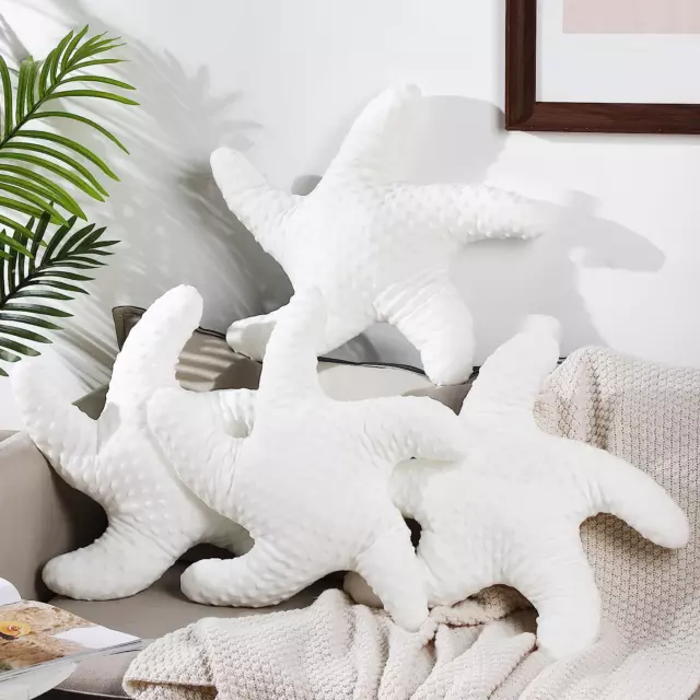 Starfish Pillow Beach Starfish Shaped Throw Pillows 20'' Star Fish Stuffed Anima