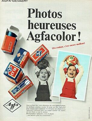 Agfa AGFA GEVAERT GEVATONE GEVAPAN 3 publicités présentation photographie en français 