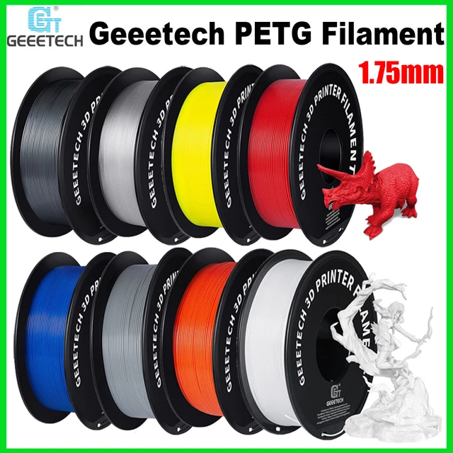 Geeetech 1.75mm PETG 3D Printer Filament 1kg Stiff & Durable Strength Filament