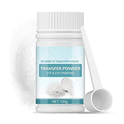 DTF Powder White Digital Transfer Hot Melt Adhesive DTF Pretreat Powder for D...