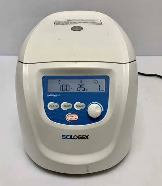 SCILOGEX DM1424 Variable Speed Clinical Centrifuge 200-240V, 50/60Hz, 160W