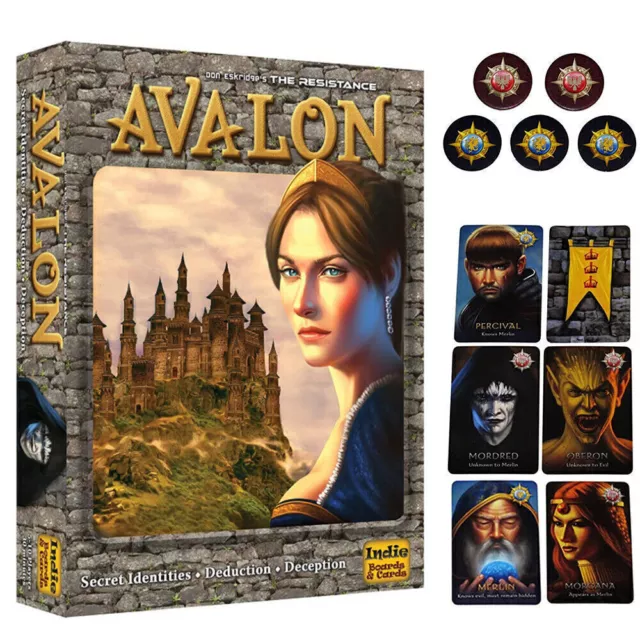 The Resistance Avalon Board Game Friend Family Party Game Cards Coup Reformat-Й