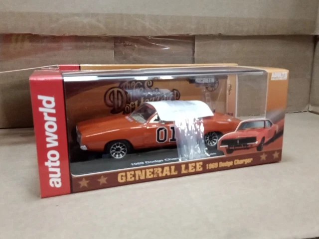 CARICABATTERIE DODGE 1969 Duke's Of Hazzard General Lee Scala 1/18 2003 - Foto 9