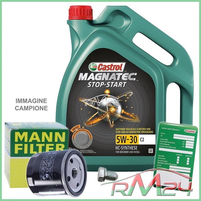 Filtro Aria Motore Kit Filtri MANNOL Con Olio Energy Premium 5W-30 - Set Manutenzione Completa Motore 8 Litri Set Filtri MANNOL - Foto 3