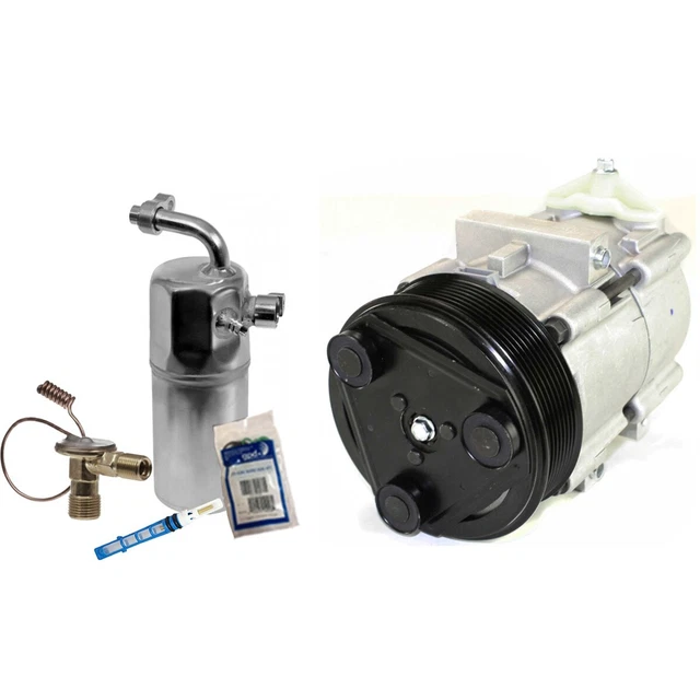 A/C AC COMPRESSOR Kits Set of 2 New for F150 Truck F250 Ford F150 F