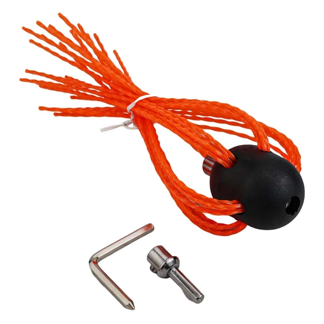 Kit De Nettoyage Cheminée Baretto 10 M + Brosse Nylon 80/250 Mm - Neuf, Italie
