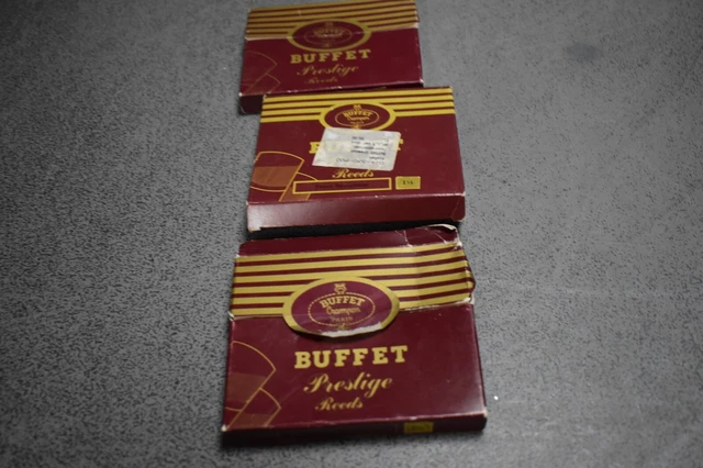 Konvolut BUFFET CRAMPON B -Klarinette & Tenor Saxophon Blätchen #14/4