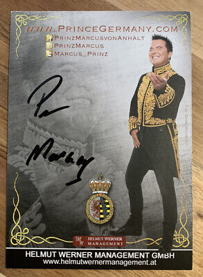 Prinz Marcus Big Brother Schauspieler Autogrammkarte orig 3226 signiert 