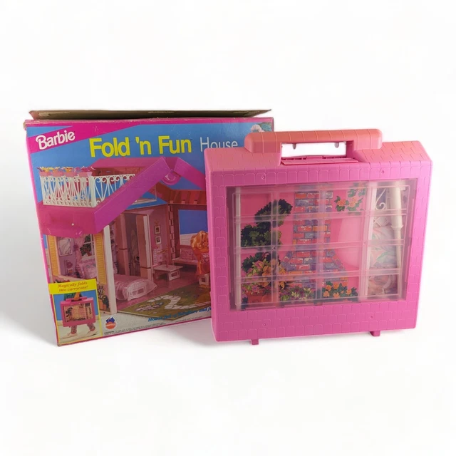 Barbie fold n fun house 1992 new arrivals