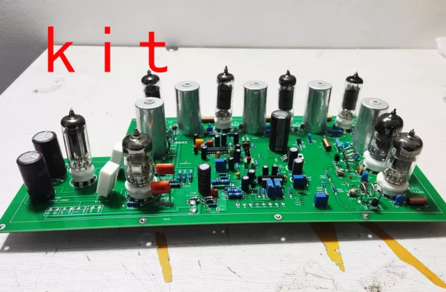 Vacuum Tube FM Radio Vintage Audio Valve Stereo Receiver DIY/  6N3/6N1/6K4/6J4