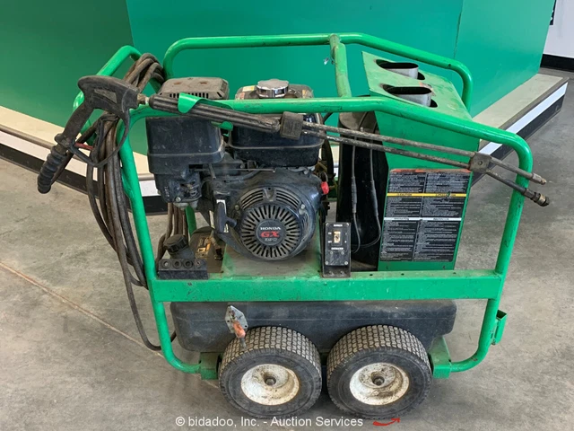 2018 Mi-T-M HSP-3004-3MGH Portable Hot Water Pressure Washer Honda GX390 bidadoo