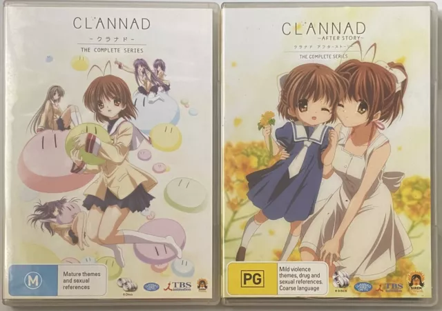 ANIME DVD CLANNAD SEASON 1-2 VOL.1-44 END + MOVIE + OVA *ENGLISH SUBTITLE*