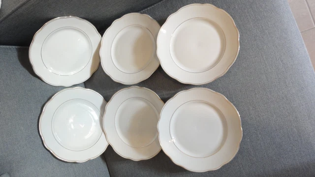 LOUNA Assiette à dessert en porcelaine blanche 21 cm TABLE PASSION