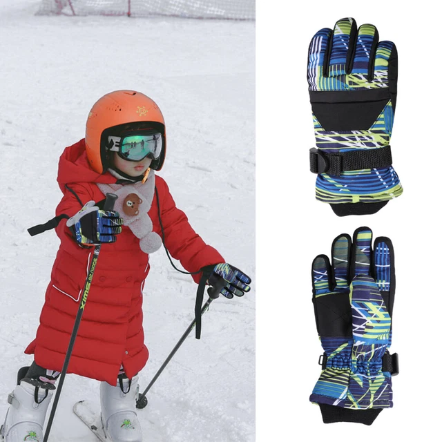 Winter Snow Gloves Children's Gloves Winter Mittens Kids Ski Board