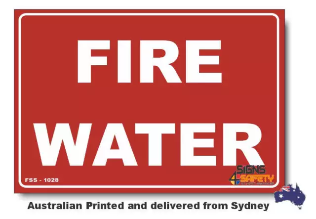 Fire Water Sign