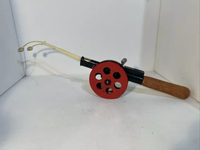 Vintage Ice Fishing Rod Pole FOR SALE! - PicClick