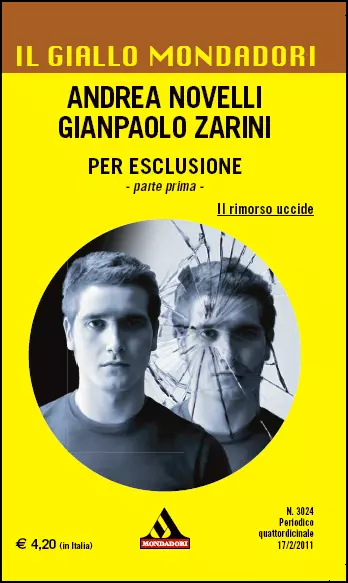 per esclusione	1 novelli andrea zarini gianpaolo giallo mondadori andrea nani