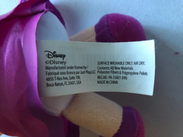 Disney Jr Muppet Babies SUPER FABULOUS MISS PIGGY 9" Plush Stuffed TOY 7