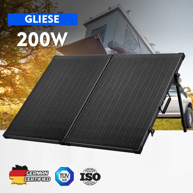 200W maleta solar módulo célula panel solar autocaravana módulo solar célula solar
