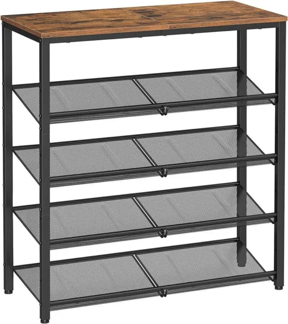 Shoe Rack for Entryway 5 Tier Shoe Storage Shelves 16-20 Pairs Shoe Organizer