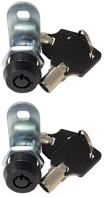5/8 Inch Tubular Cam Lock, Keyed Alike Removable Key RV Compart...