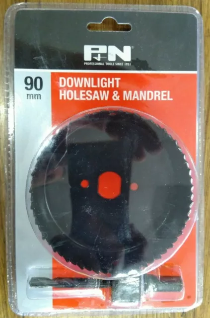 P&N 90mm Holesaw & Mandrel Kit Downlight Installation Hole Saw 2