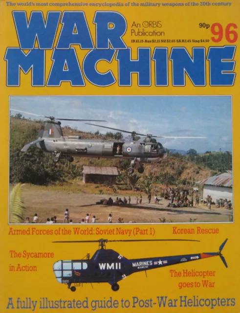 War Machine Orbis magazine Issue 96 Post-War Helicopters