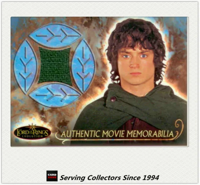 Lord Of The Rings Evolution Series Movie Memorabilia Card Frodo's Travel Cloak