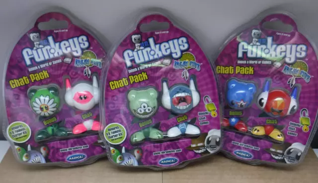 UB FUNKEYS Chat Pack "Bonus & Chat" Dream State Radica 2008 Mattel