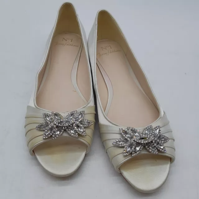No1 Jenny Packham Wedding shoes size 5 38 (#H1/22)