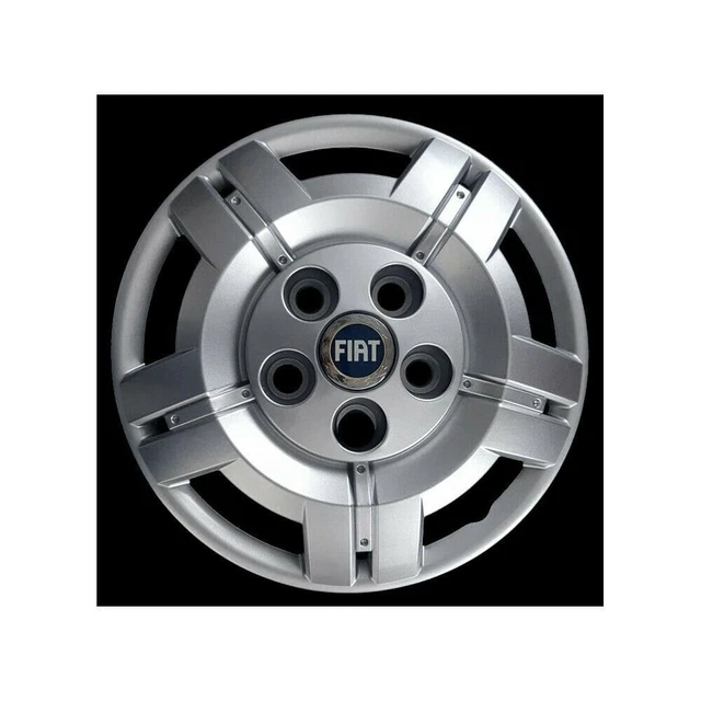 Lot De 4 Enjoliveurs Noirs 15 Pouces Pour Fiat Ducato/Itah - Pour Camionnettes, Camping-cars Jusqu'à 3.5T