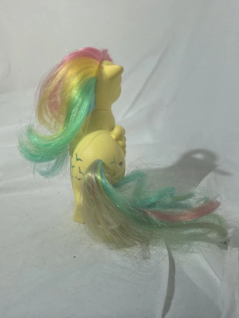 VINTAGE 1983 MY Little Pony G1 SKYDANCER Pegasus Rainbow Mane $15.00 ...