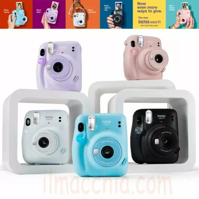 Fotocamera Istantanea Fuji Instax Mini 11 garanzia Italia vari colori