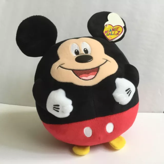 TY Beanie Ballz Collection 2013 with Tag Disney Mickey Mouse Collectible Stuffie