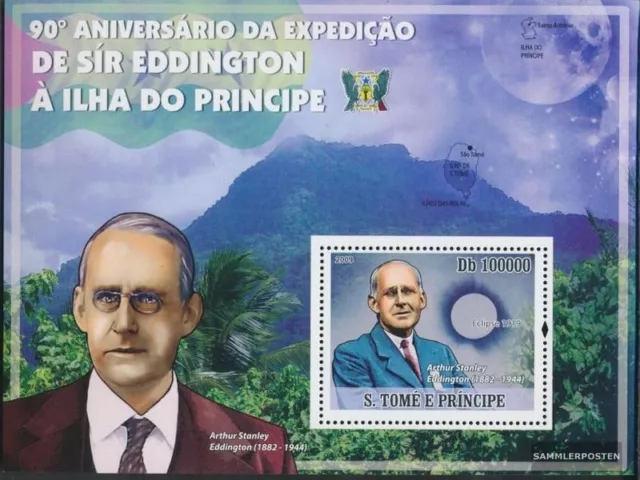 Sao Tome e Principe Block 690 (kompl. Ausgabe) postfrisch 2009 Sir Arthur Stanle