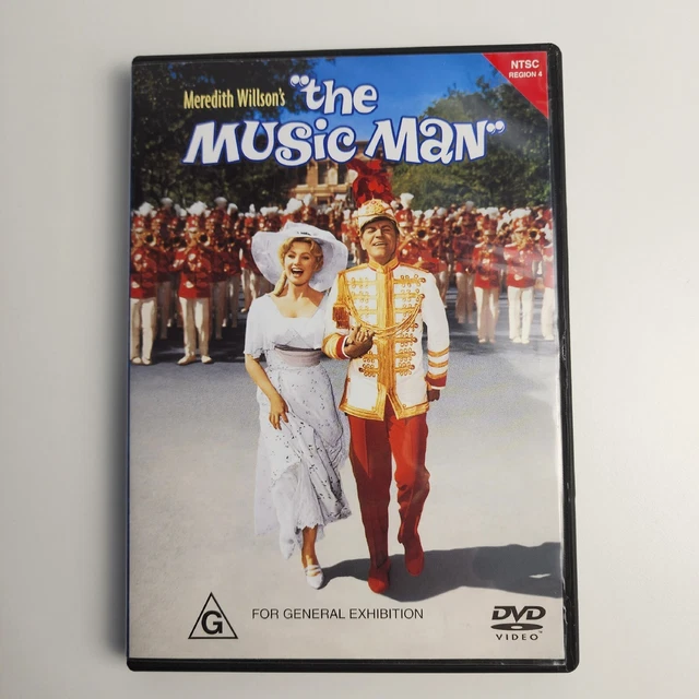 THE MUSIC MAN DVD 1961 Shirley Jones Robert Preston Rated G Region 4 $9.22  - PicClick AU