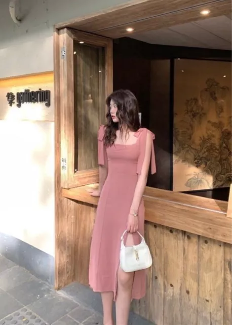 REFORMATION Twilight Dress Praline Color Size 6 Orig. $278 NWT